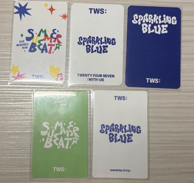 Tws韓志薫 迷一迷二 小卡