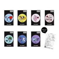 BT21 手機防塵吊飾 螢幕擦拭布