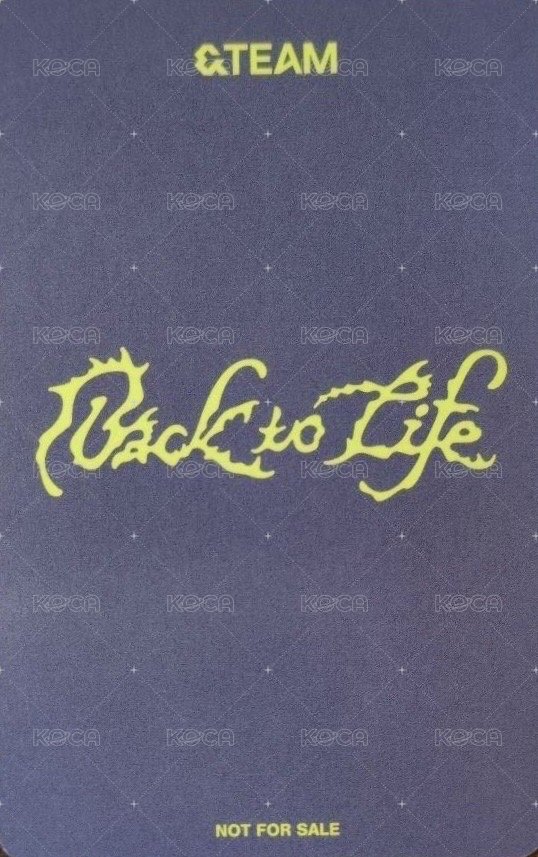 ATB 入場卡 / 場限卡 埼玉安可場 場限卡 背面