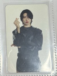 嘟嘴比心雙面卡