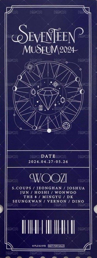 24‘博物館 入場卡 / 場限卡 2nd Block  背面