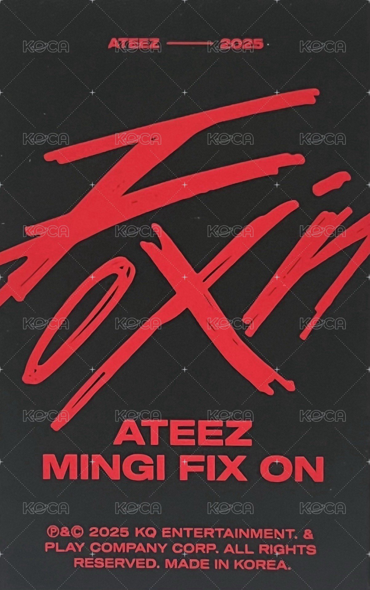 [MINGI FIX ON] : ALT ACC PACK 隨機卡 卡包 背面
