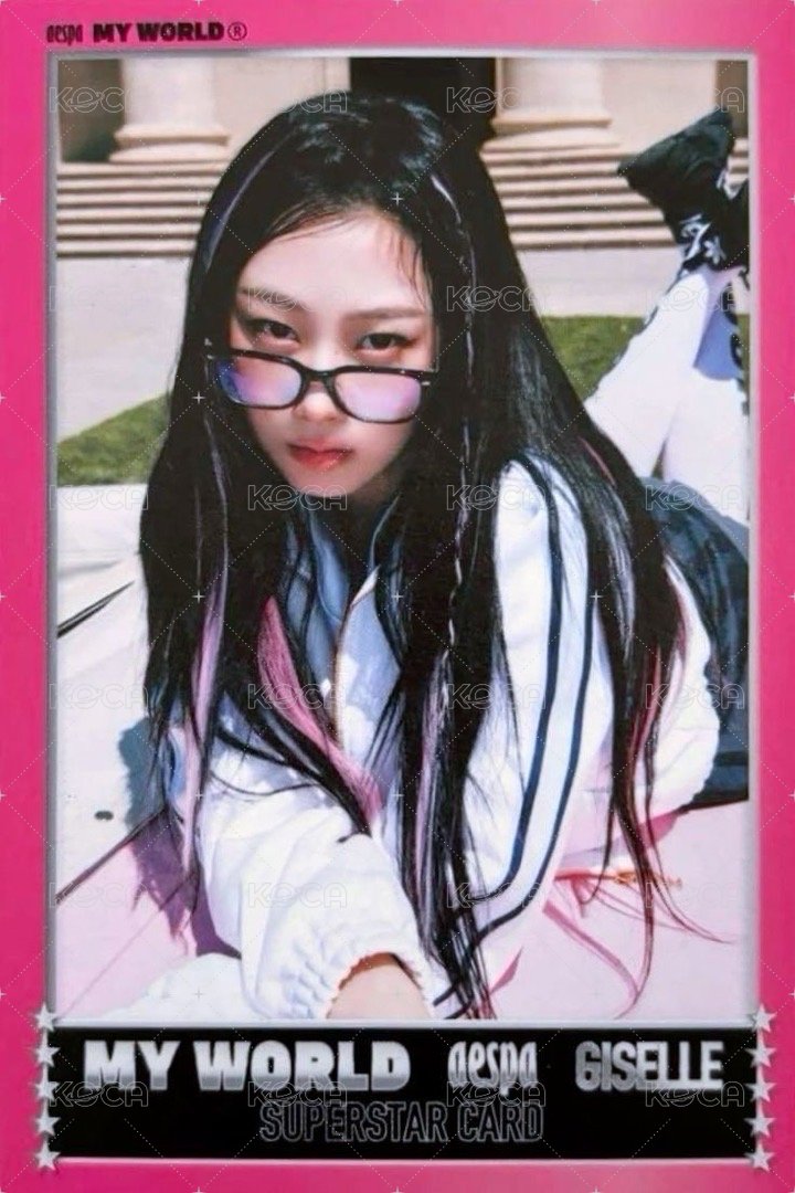 MY WORLD 專輯卡 zine spicy吉 正面