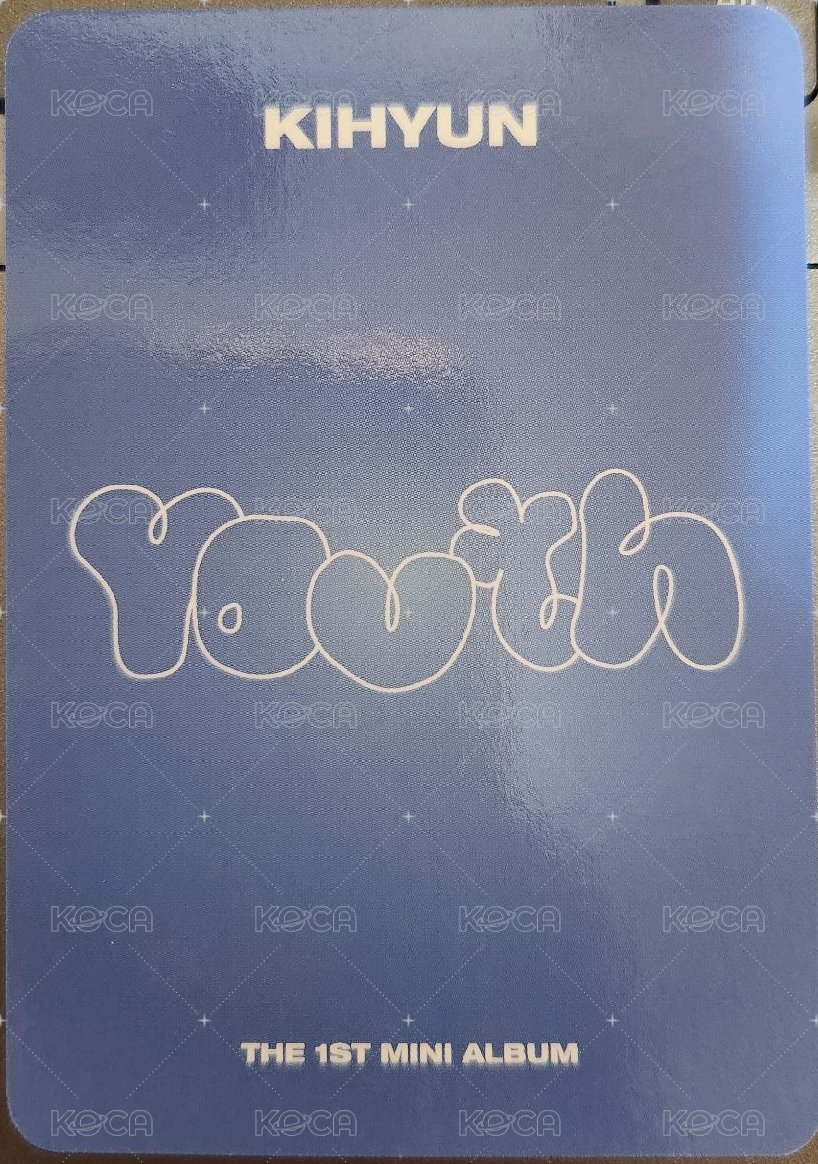 YOUTH k4 2.0 特典卡  背面