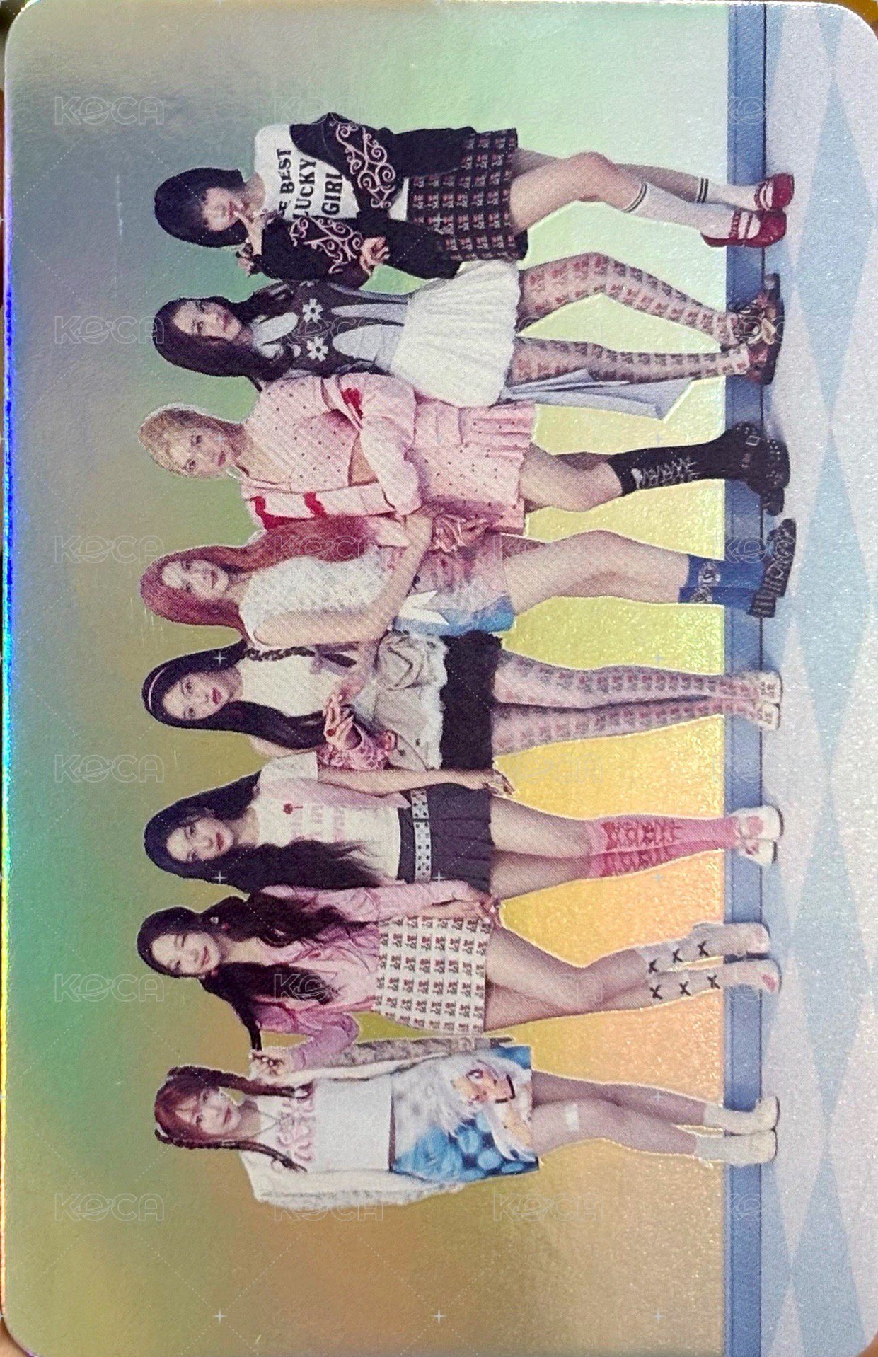 數單一 QQ音樂 星光卡 四星團卡 正面