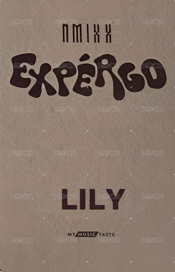 expérgo mmt 預售 特典卡  背面