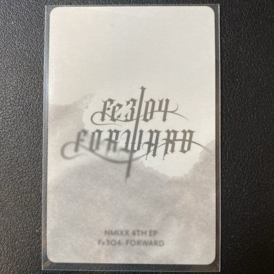 NMIXX Haewon FORWARD Ready 電子專卡