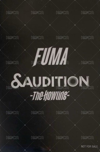 &AUDITION LINE Music 抽選卡  背面
