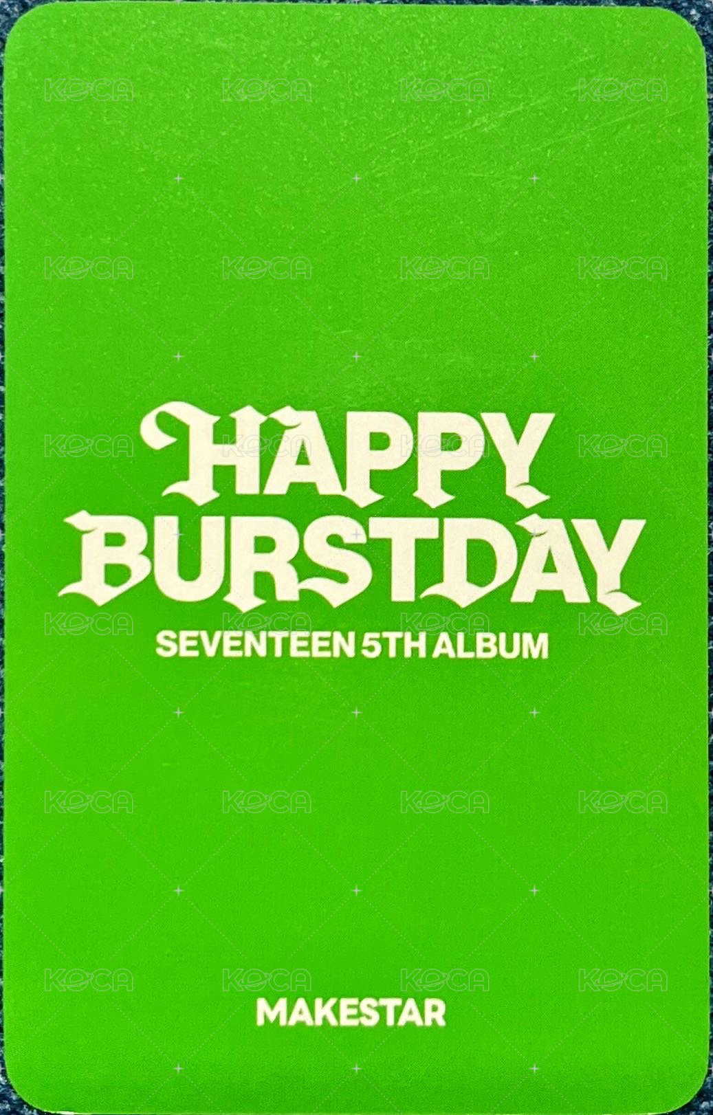 正五 ms 一般專 特典卡  背面