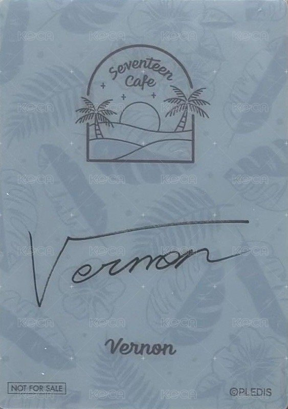 22’CAFE SR 入場卡 / 場限卡  背面