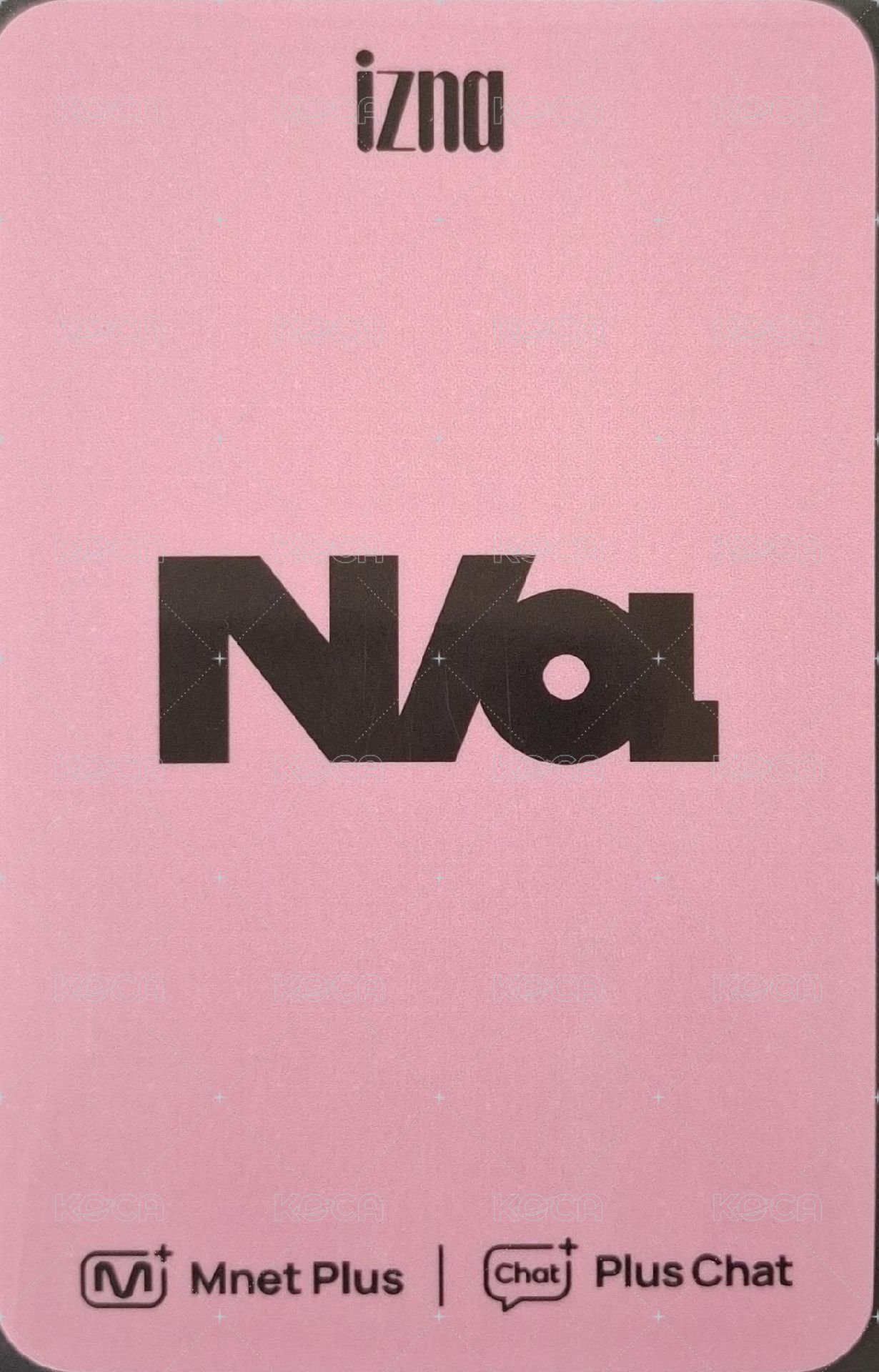 迷一 Plus Chat 3.0 幸運卡  背面