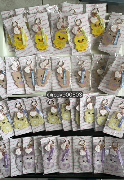 BLACKPINK 2巡 Bornpink 鑰匙圈吊飾 日本場周