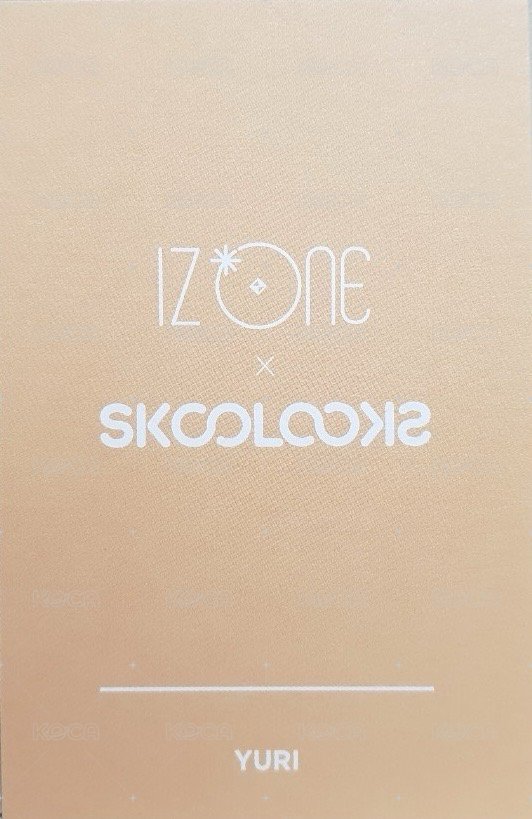 校服 代言卡  背面