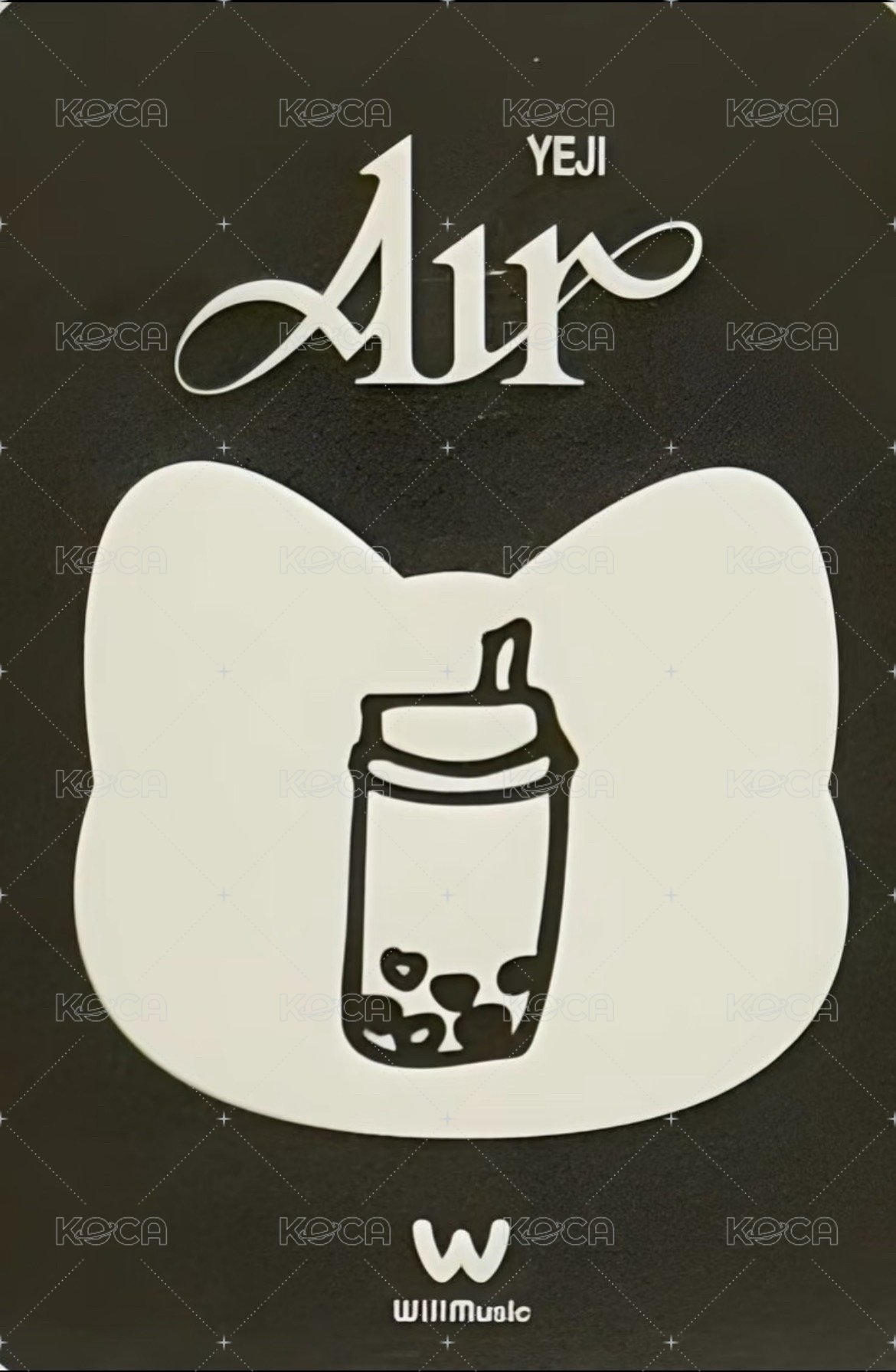 AIR 微樂客 簽售卡 手繪台式小吃 背面