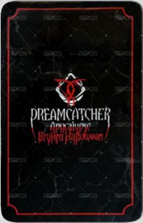 2022萬聖節快閃 Dreamcatcher KR. 幸運卡  背面