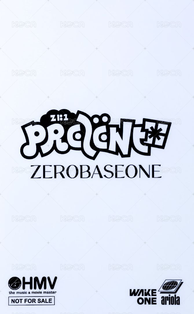 日專PREZENT hmv 特典卡  背面