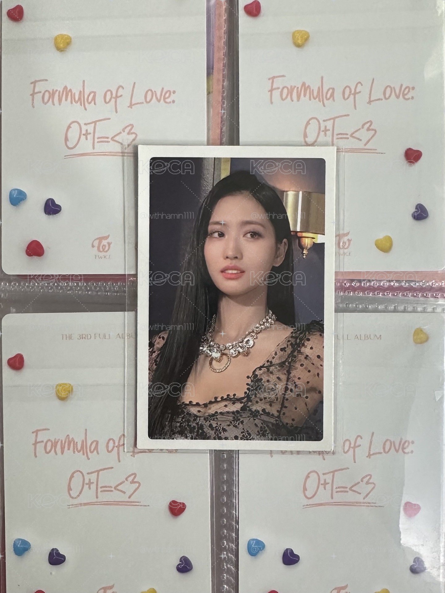 Twice Feel special momo專輯卡