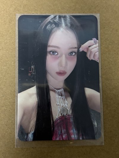 （瑕）aespa Winter 冬冬 MY WORLD 專輯卡 poster專卡 p版冬