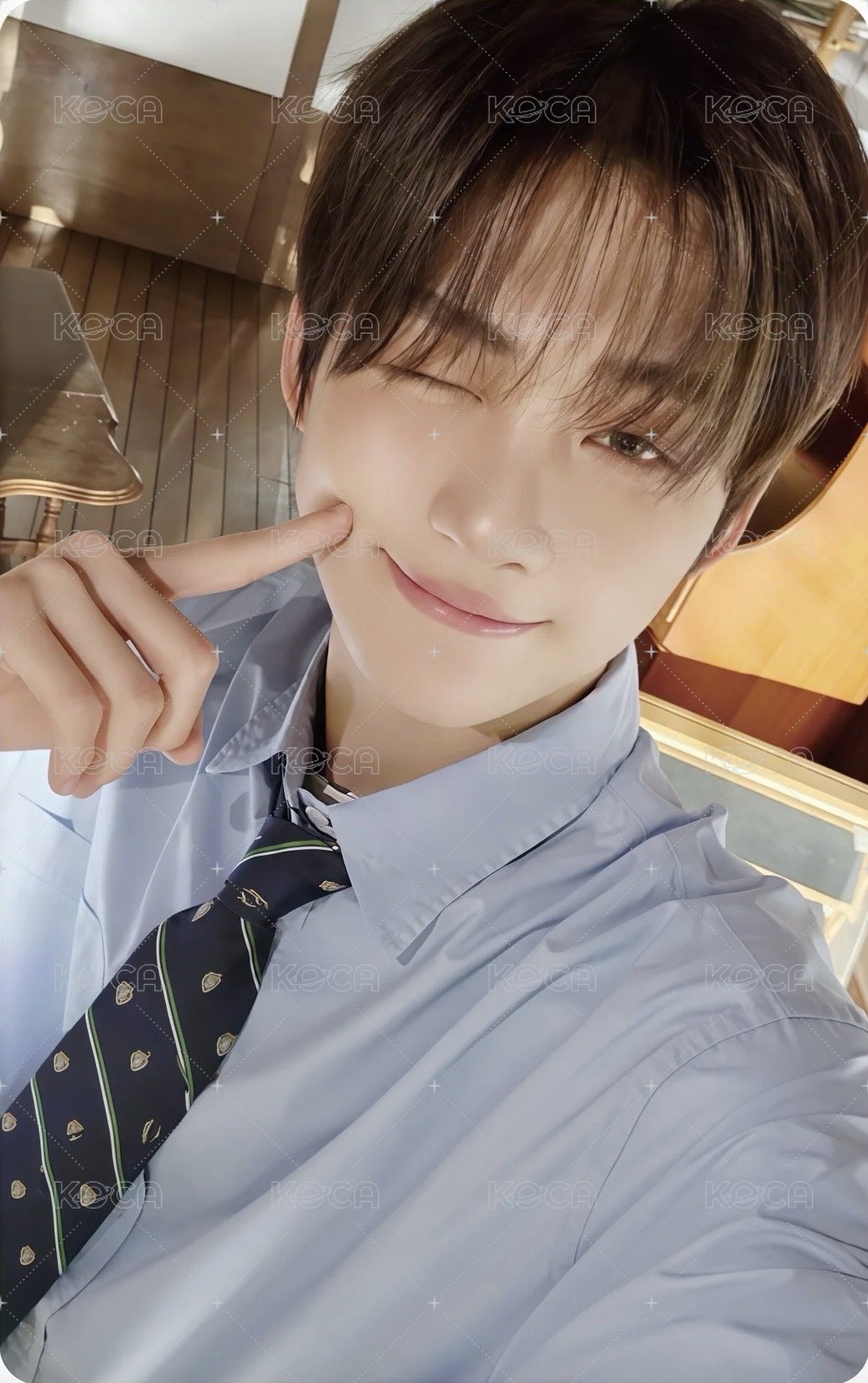 初次見面 日咖 特典卡  正面