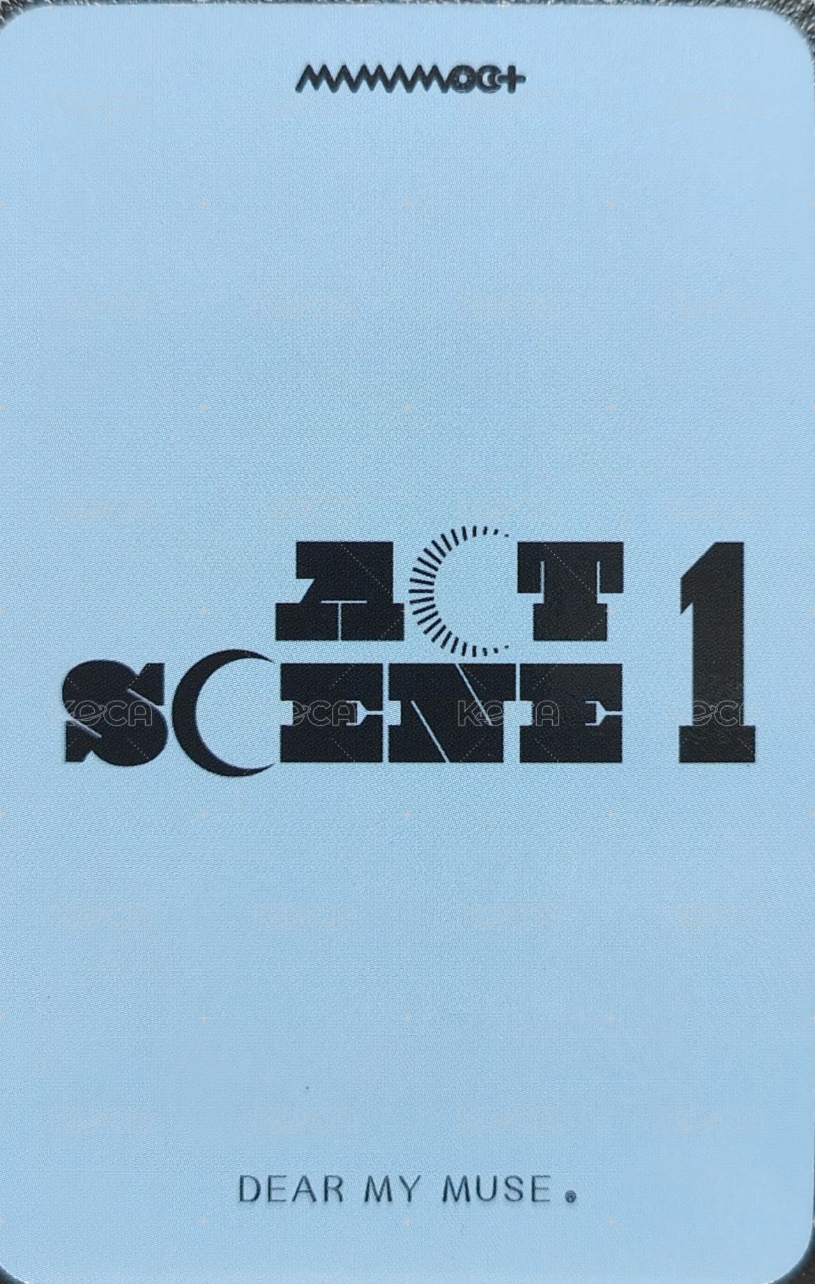 ACT 1, SCENE 1 dmm 線上 簽售卡  背面