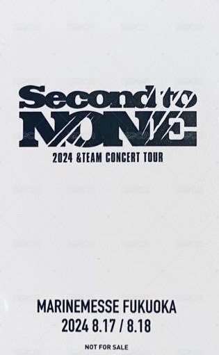 STN 環球 入場卡 / 場限卡 FUKUOKA 福岡場 場限卡 背面