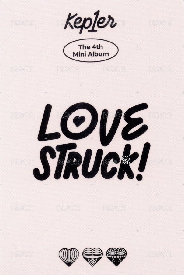 迷四 專輯卡 粉版 背面