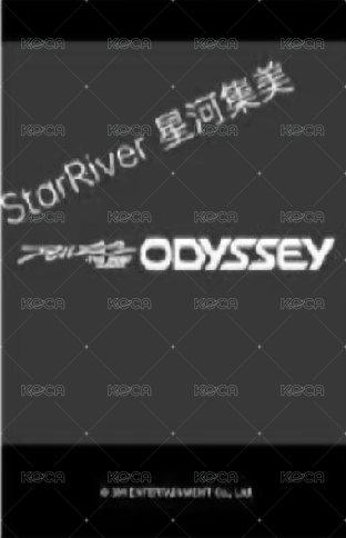 ODYSSEY sr 2.0 簽售卡  背面