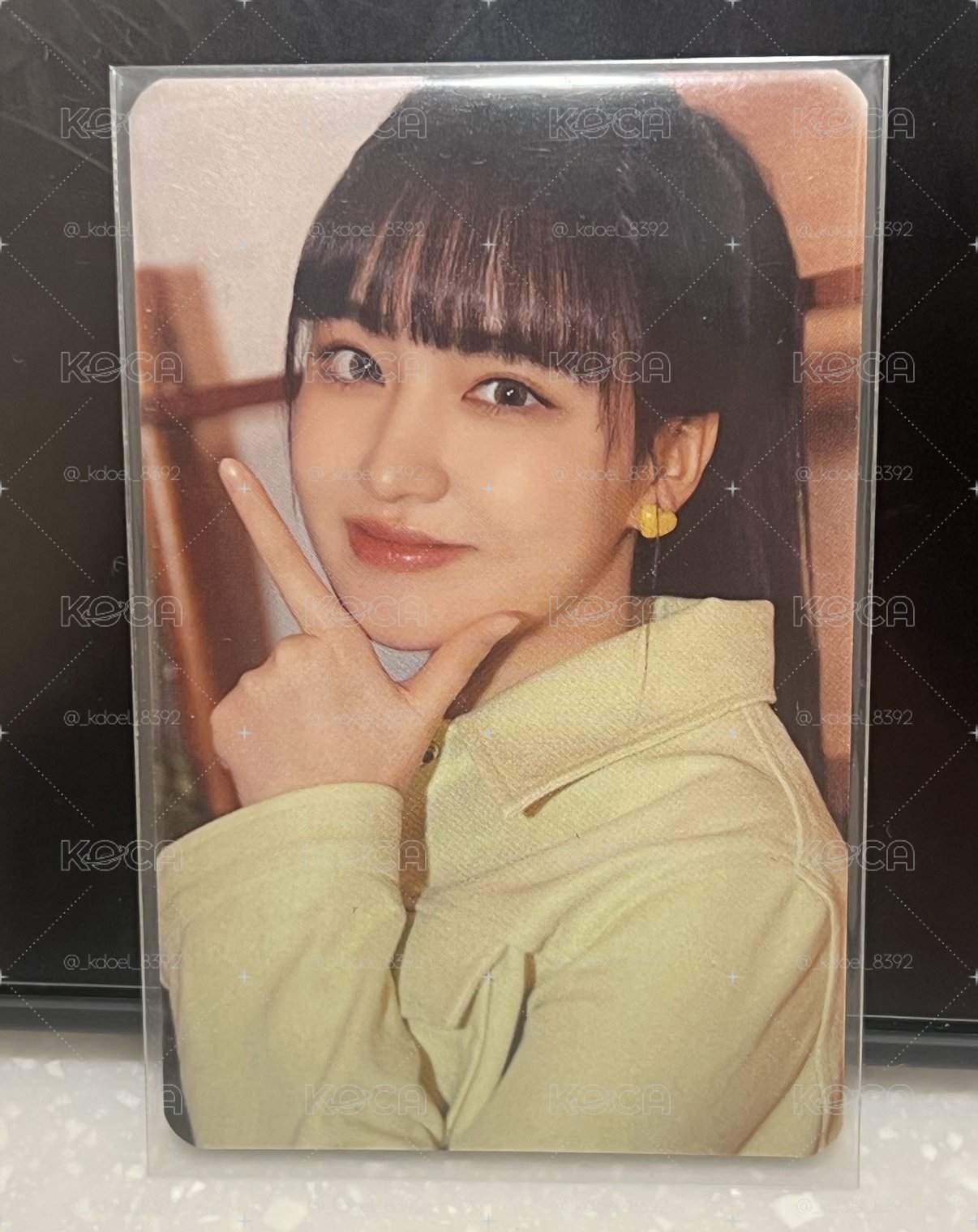 IVE LIZ 玉米鬚茶 代言卡 2.0