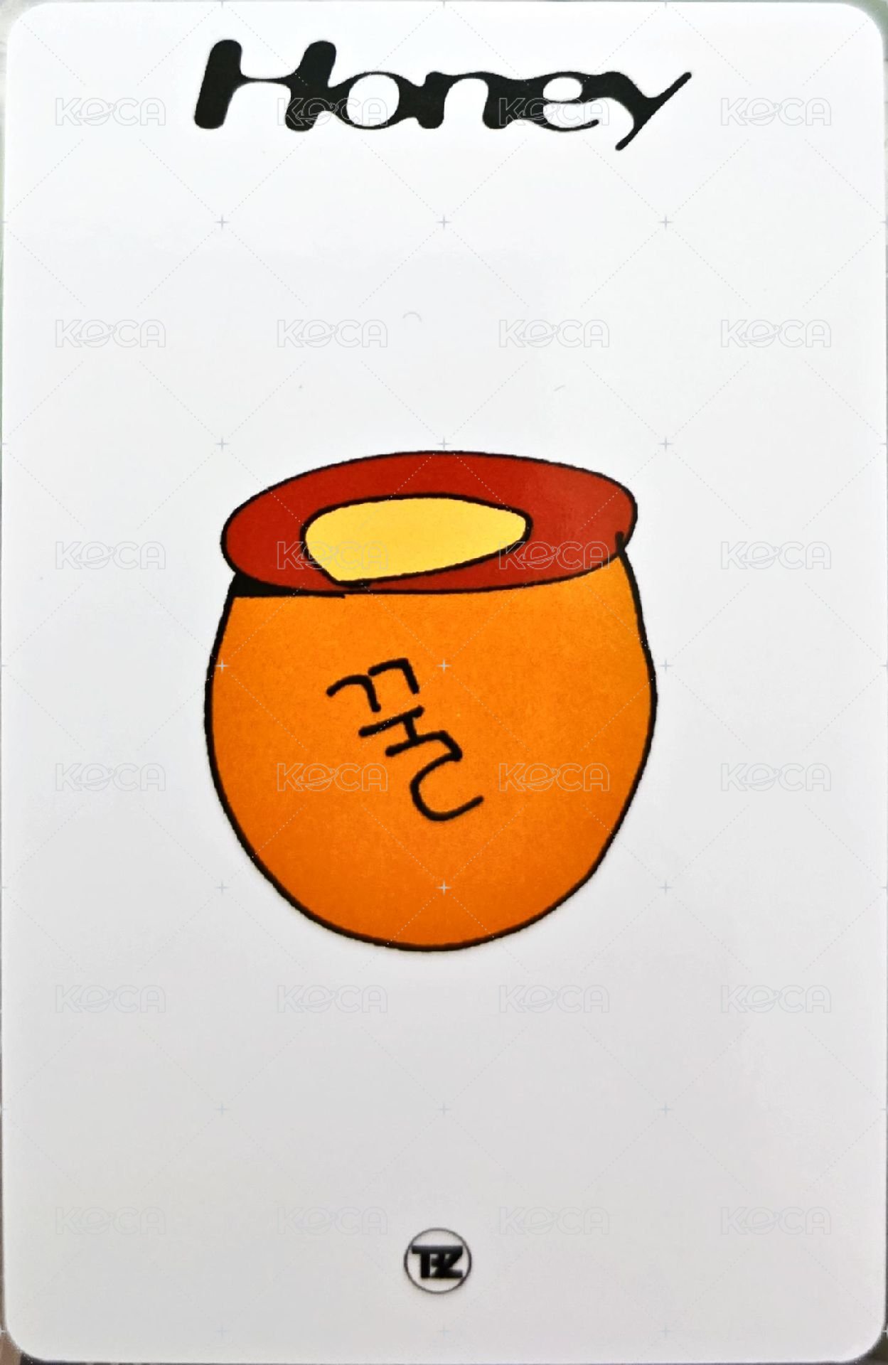 PHANTASY Pt.2 Sixth Sense 打歌卡 Honey公放 背面