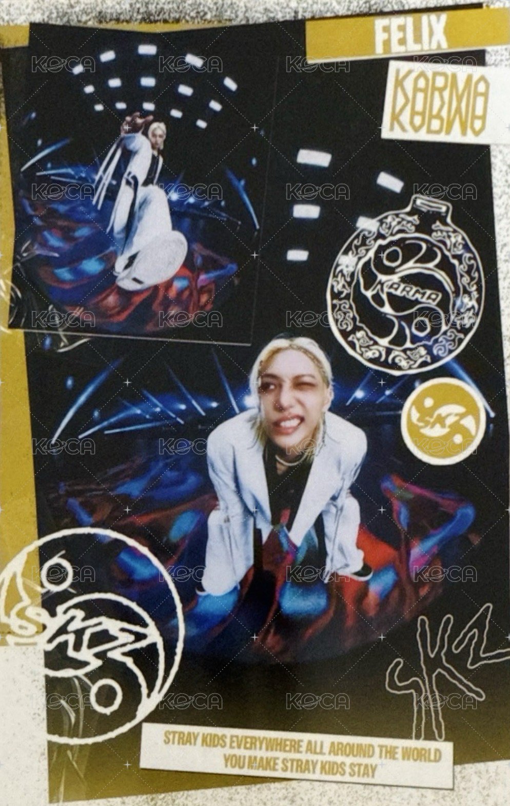 KARMA 明信片 單封 Accordion ver. 正面