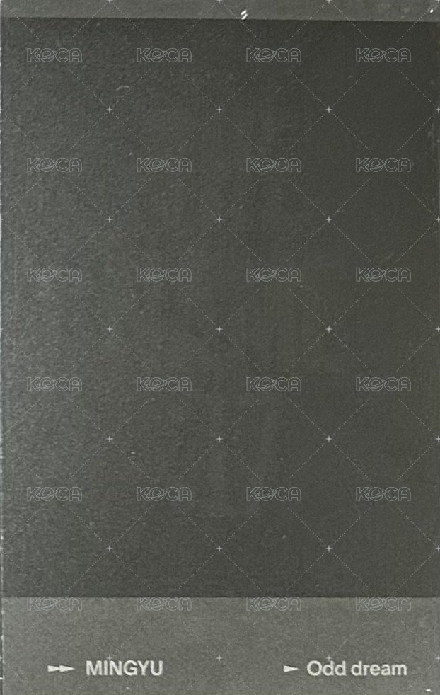 THE NAME 雜誌卡 拍立得 背面