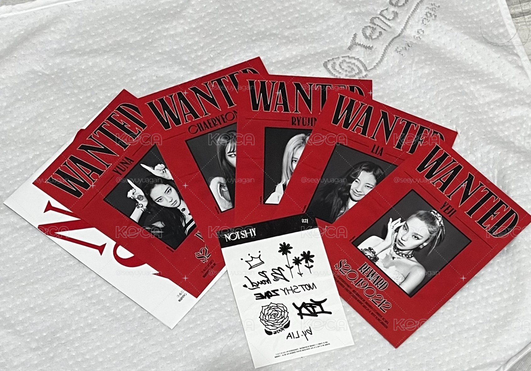 ITZY NO SHY預售禮