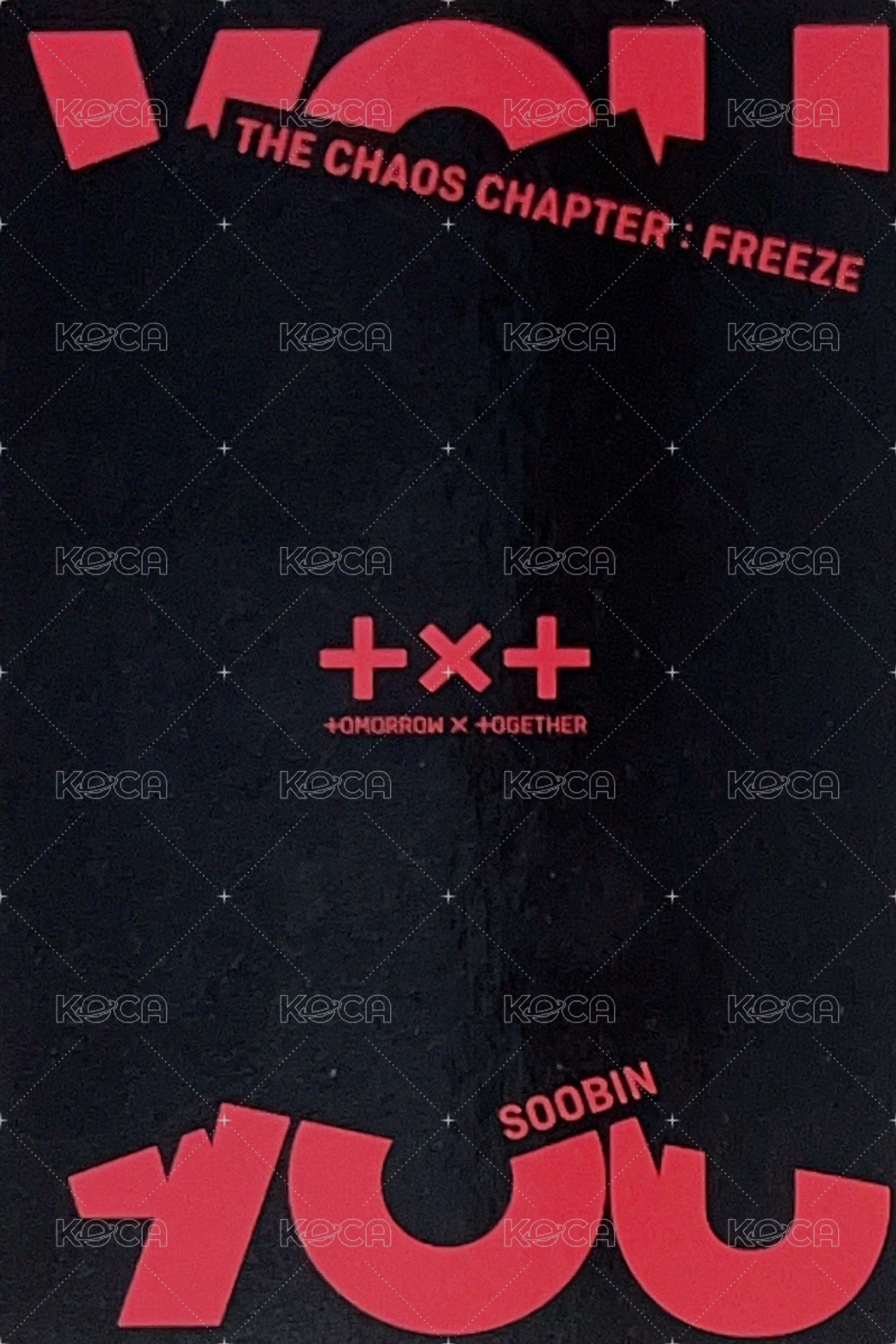 正二 專輯卡 You版 背面