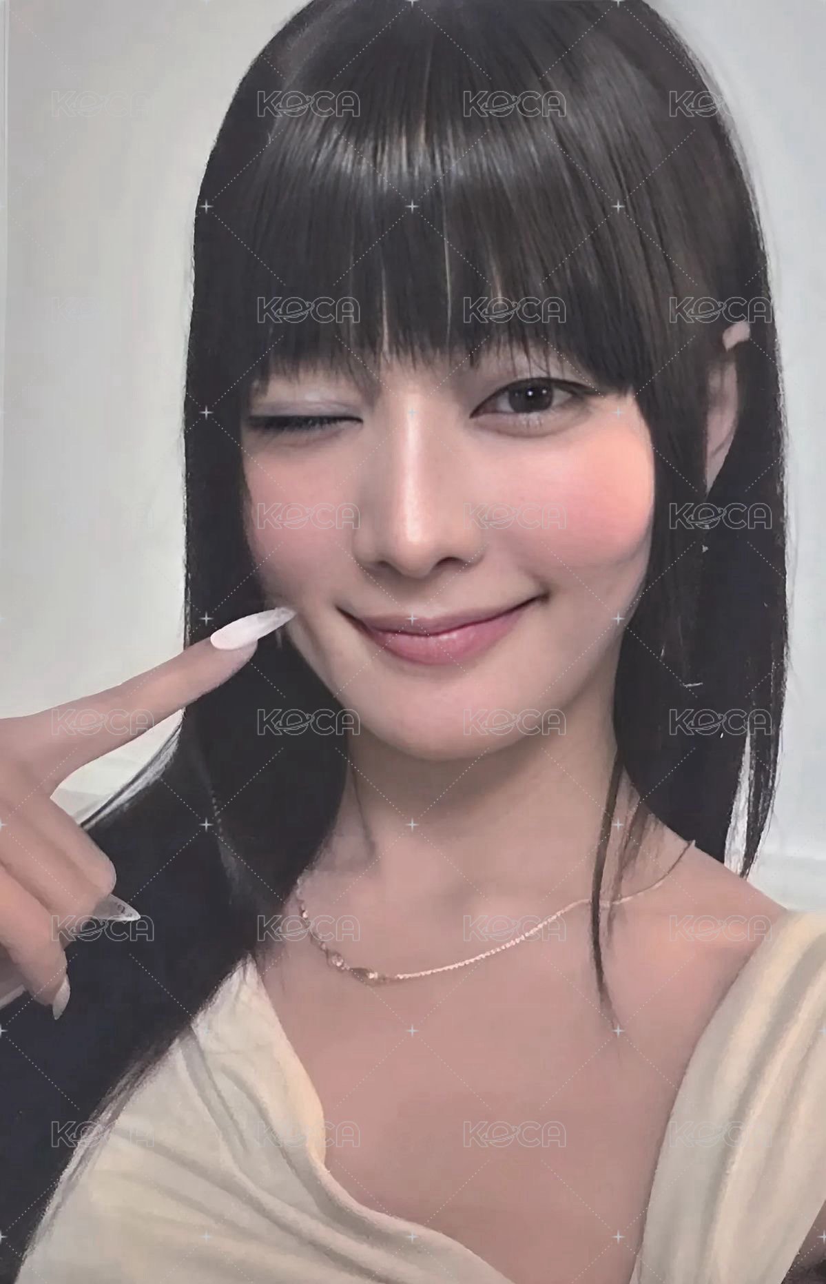 We are wvs 簽售卡 迷八簽售 妮 正面