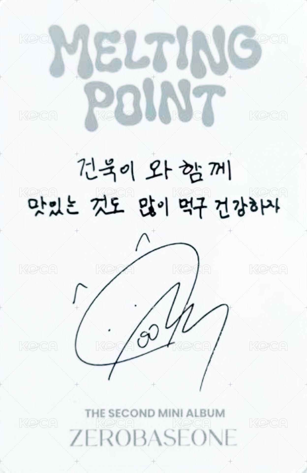 迷二 專輯卡 DIGIPACK ver. 背面