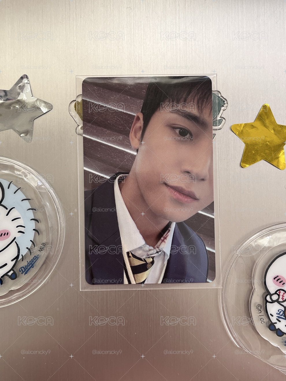 金玟奎 mingyu 稀有卡 迷10 仁川場限校服卡