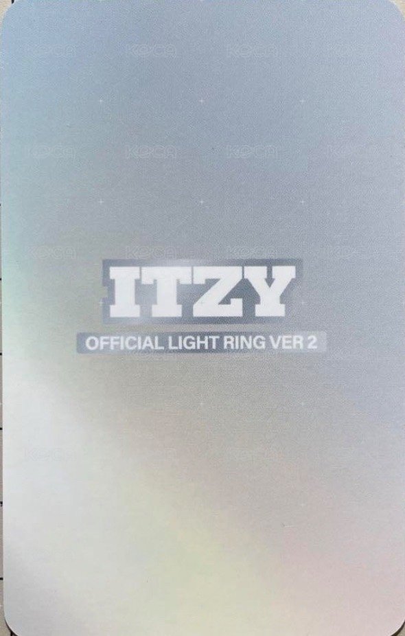 jyp 周邊卡 二代手燈卡 背面