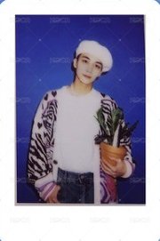 THE NAME 雜誌卡 拍立得 白ver. 正面