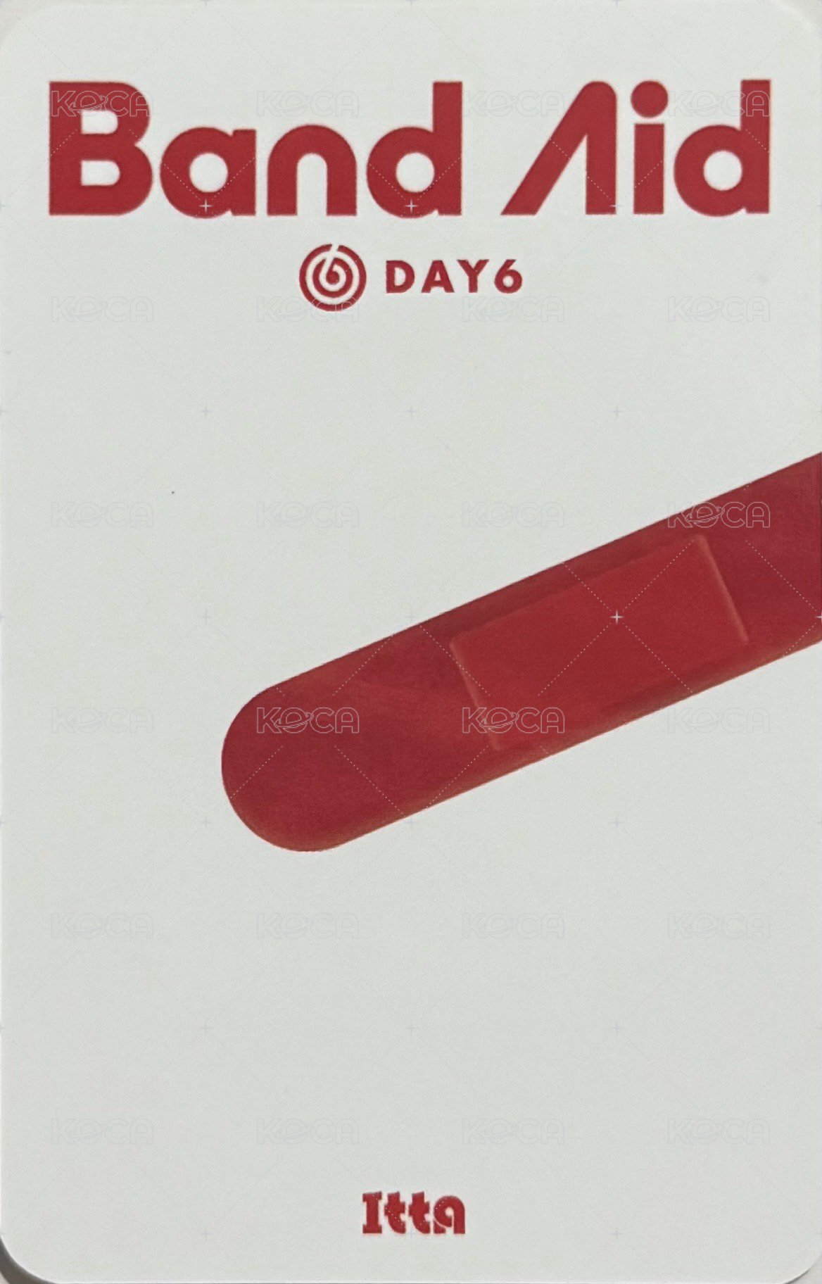 迷九 itta 幸運卡  背面