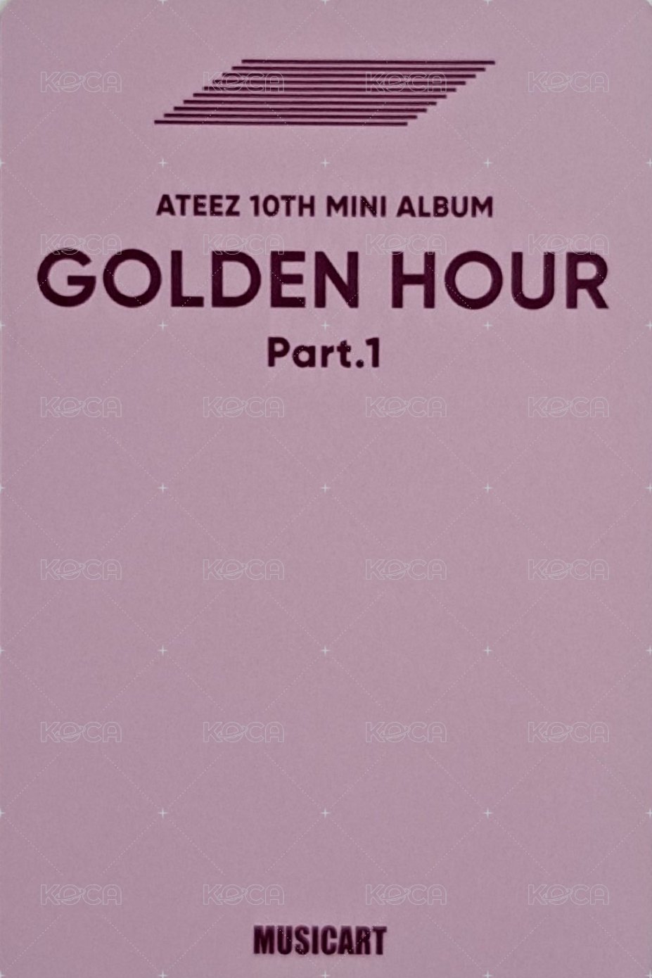 GH1 ma 幸運卡  背面