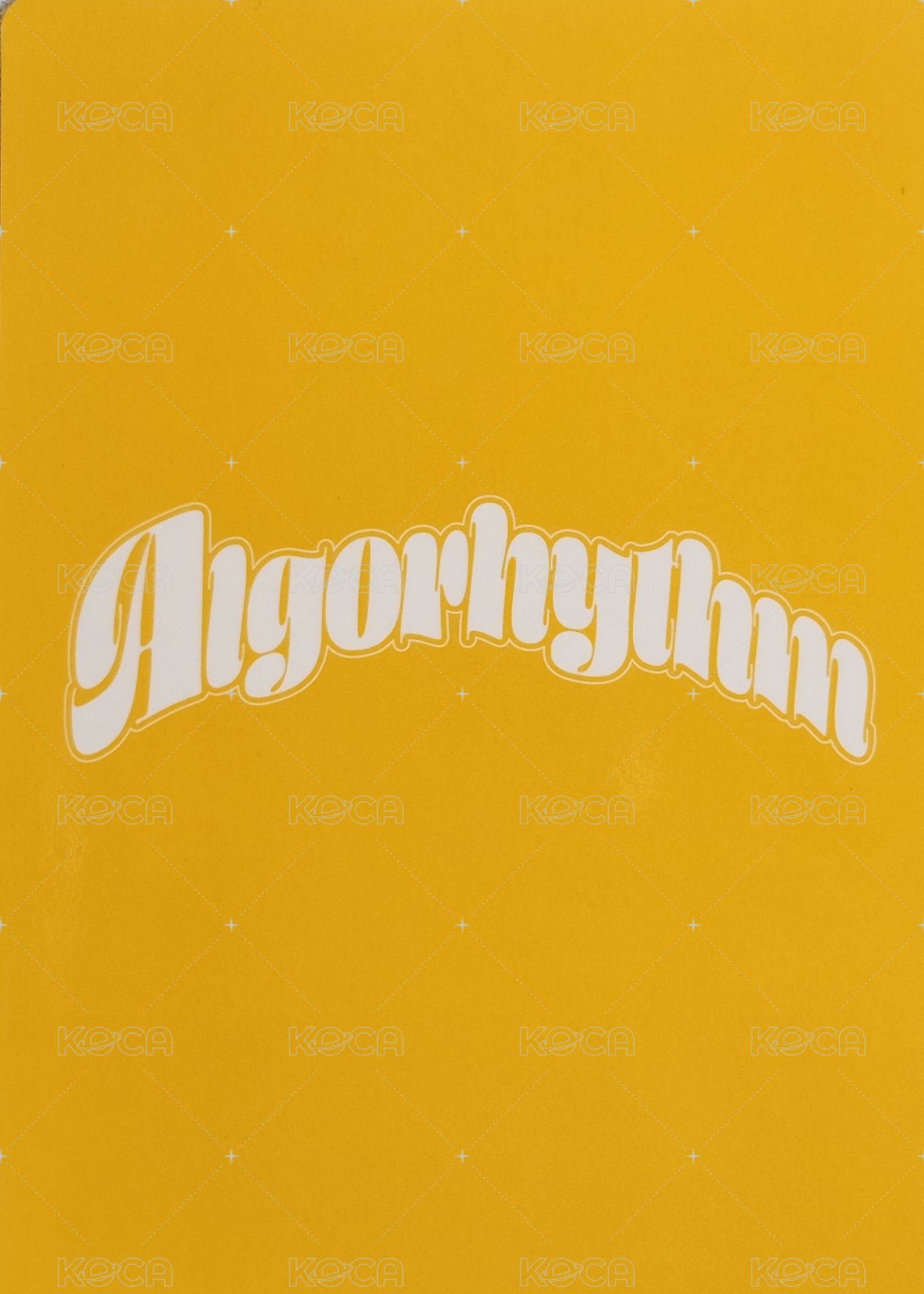 Algorhythm 塔店 幸運卡  背面