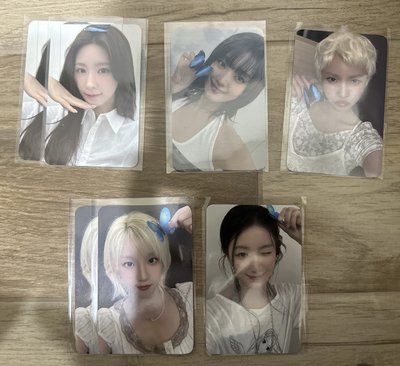 We Are ny 5.0 簽售卡 蝴蝶套