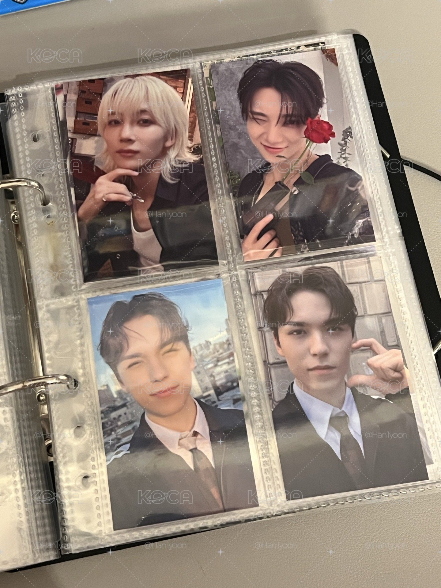seventeen 日卡尺寸小卡