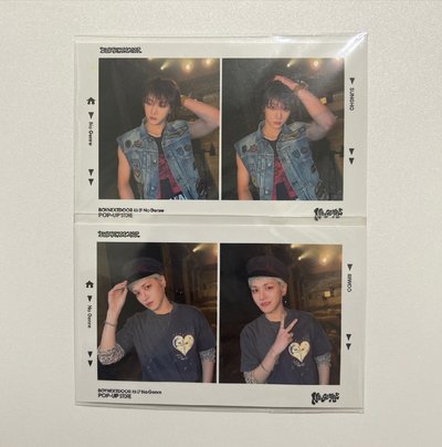 No Genre 滿額卡 首爾線下快閃 二宮格12346