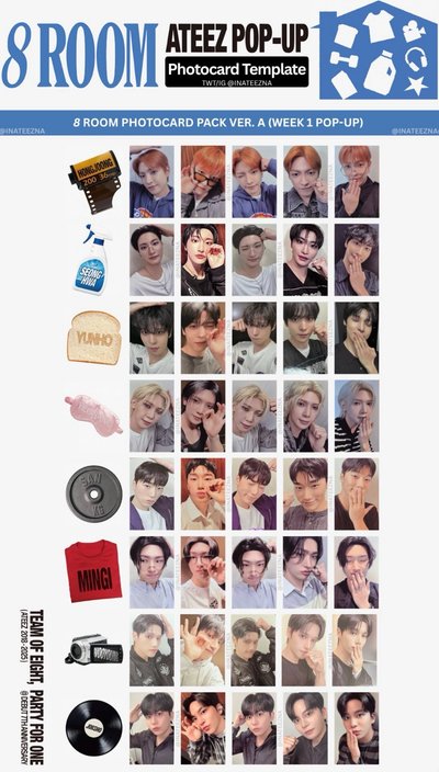 🪄非現 8ROOM 第一週隨機卡包卡