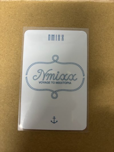NMIXX 莉 STICK OUT jyp 周邊卡 快閃鐵盒