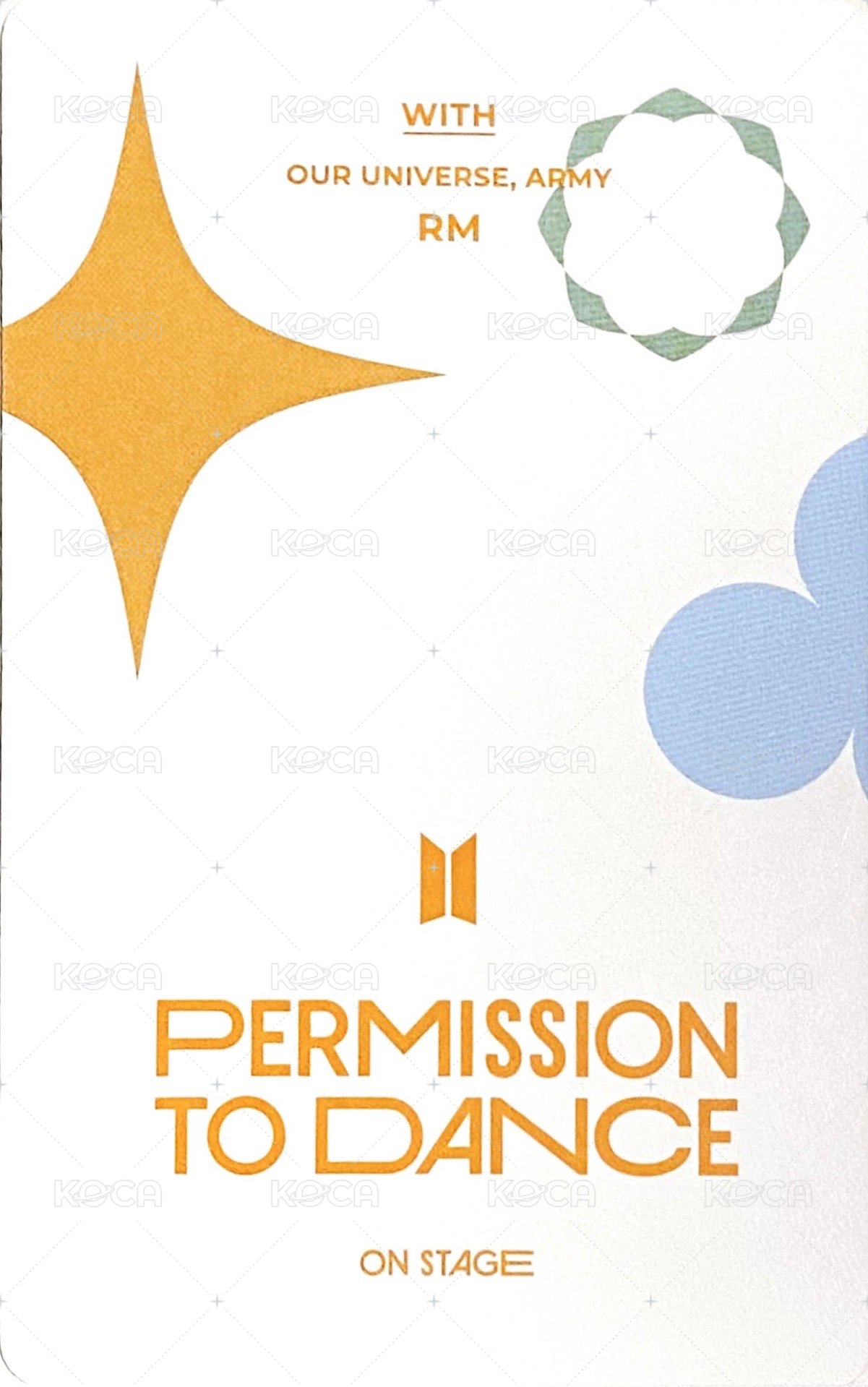 PTDOS 演唱會 DVD / CD 卡 LA場數位版 固卡 背面