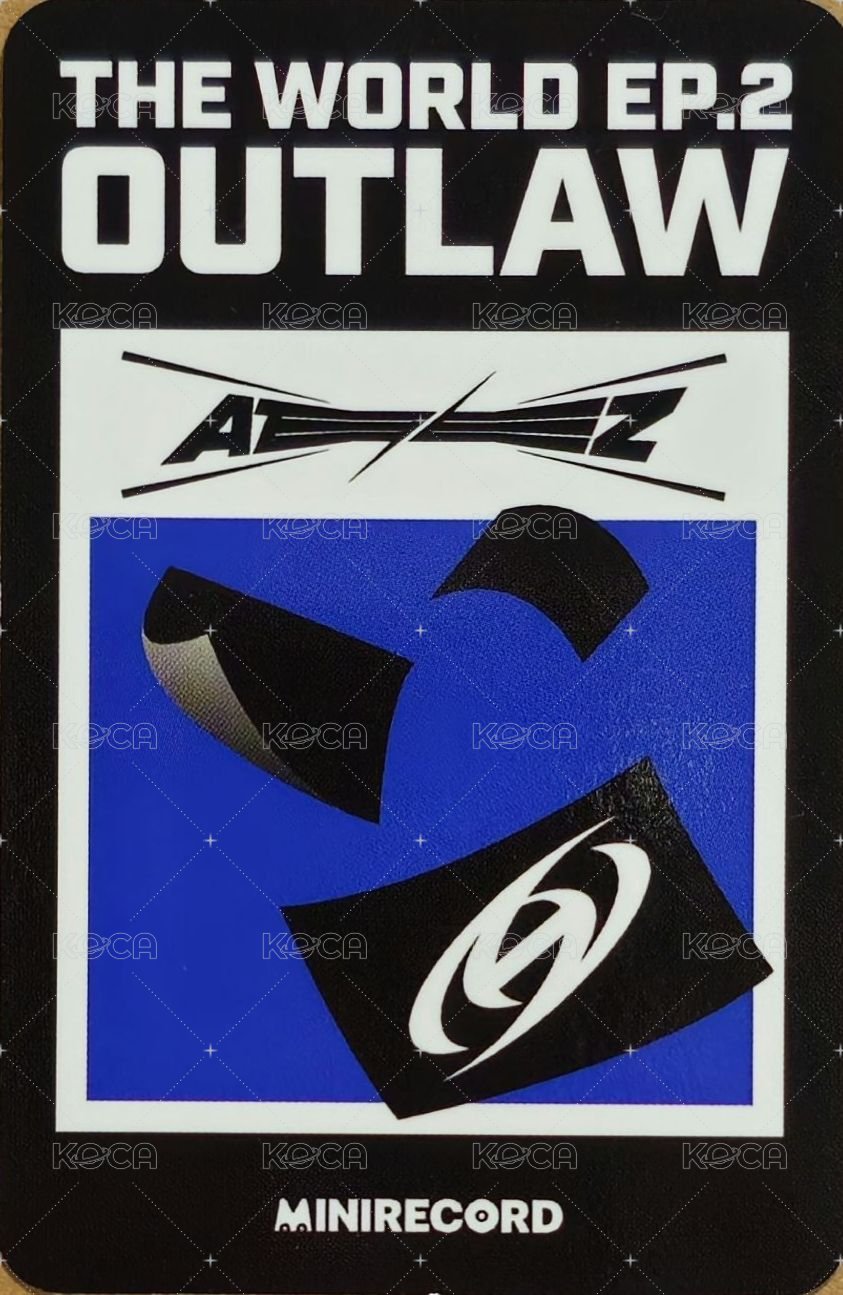 Outlaw MINIRECORD 2.0 簽售卡  背面