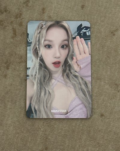 idle I feel 特典卡 雙面卡 宋雨琦