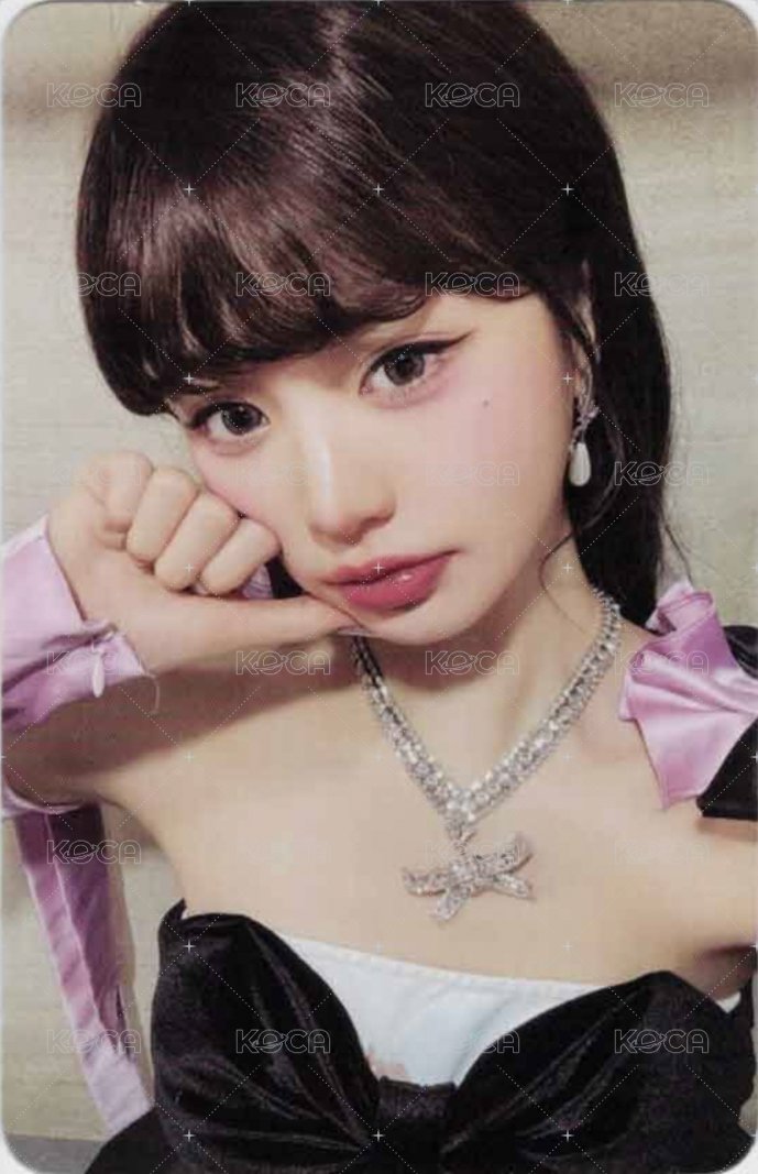 IVE SECRET 船特 單封 特典卡  正面